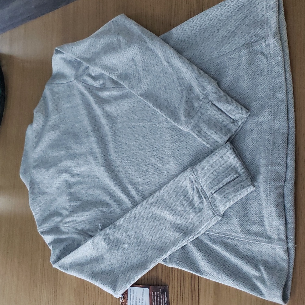 Kyodan Outdoor Women's Gray Quarter-Zip Pullover Sweatshirt Medium. NWT - Picture 7 of 12